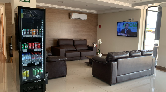 Recepção e Lounge